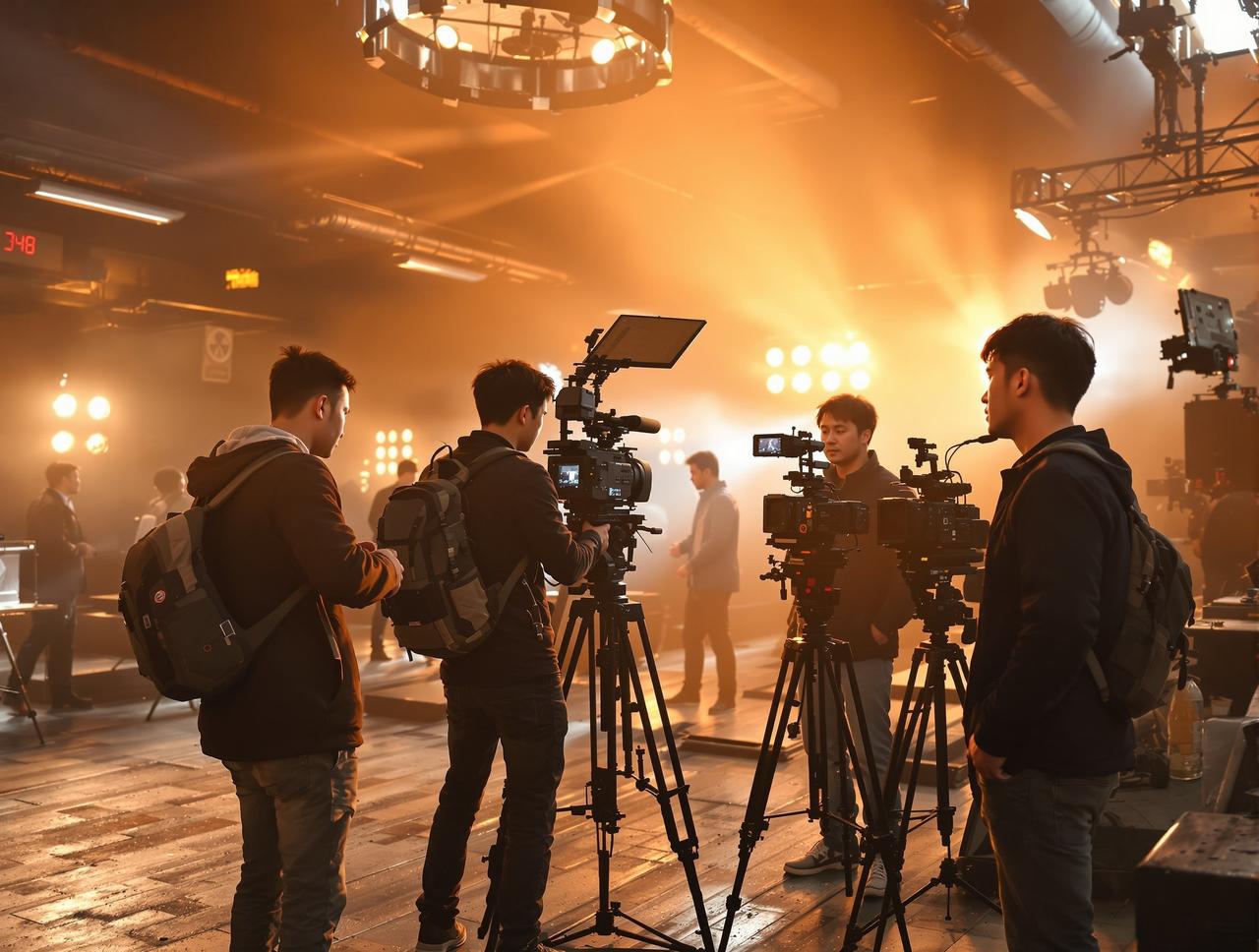 草莓视频制作现场